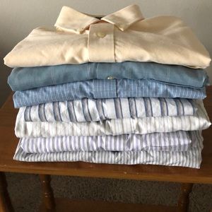 Bundle of 7 men’s button up shirts
